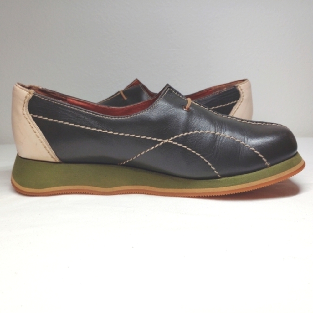 Tabarca Spain Leather Loafers Slip-on Walking Driving Shoes USA 6.5 Eur 37 - Picture 7 of 13